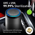 Air Purifier Purifier Car 2020 Car Air Purifier UVC Air Purifier Hepa Filter Kill 99% Bacteria