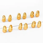 E-18 Xuping Hot Sale Design No Stone 24K Gold Plated Copper Jewelry Fashion Small Hoop Earrings For Women
