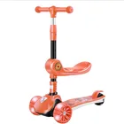 Cheap Scooter New Style Cheap 3 Wheel Kick Flashing PU Wheel Kids Mini Scooter For Children Price
