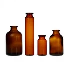 Glass Vial 10ml 20ml 30ml Sterile Amber Glass Vial For Injection