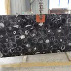 Semi Precious Stone Blue Onyx Agate Large Slab