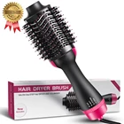 Professional One Step Electric Ionic Hot Air Salon Hair Dryer Brush Styler Extension Comb Ceramic Straightener Machine Hb01