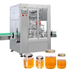 Factory Price Custom Head Automatic Piston Plastic Glass Bottle Jar Honey Liquid Filling Machine And Capping Machine