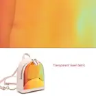 Summer School Oem Summer Stylish Laser Color Pvc Cute Small Back Packs Mini School Backpacks For Ladies