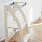 Wooden Children Furniture Toilet Fold Step Stool Wooden Children Bedroom Furniture For Kids Learning Tower