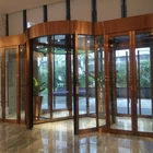 Wide Voltage Luxury 2-wing Automatic Revolving Door with CE Certificate