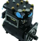 KZ433 auto parts twin cylinder air brake compressor for volvo truck parts