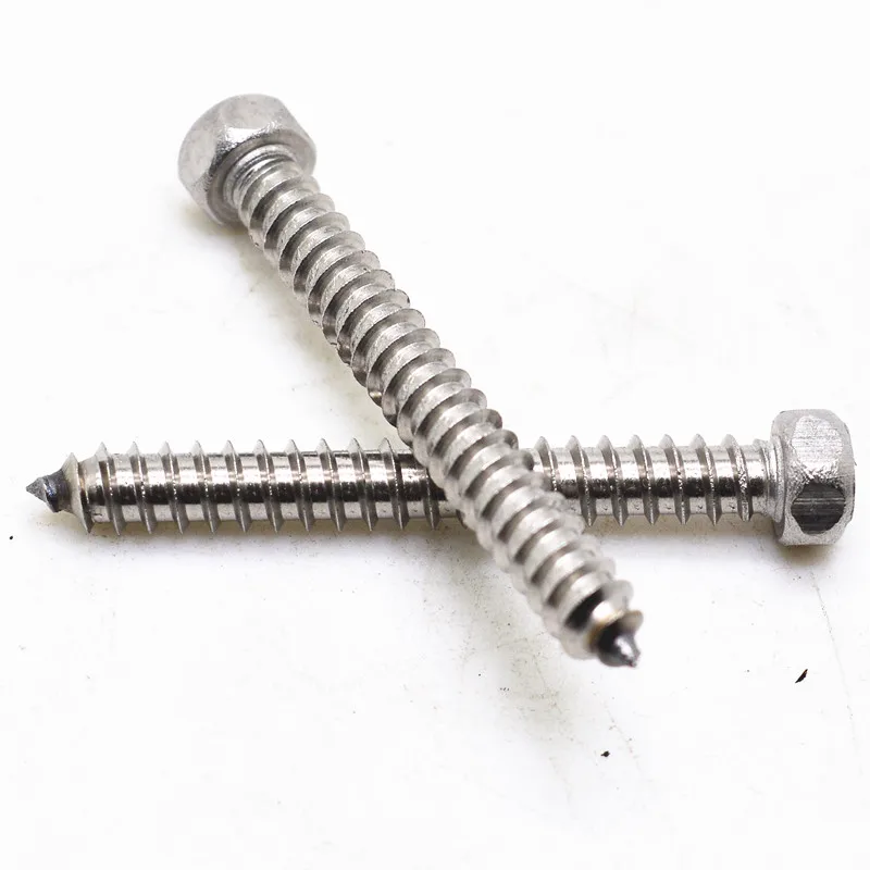 Stainless Steel Din 7976 Hexagon Self Tapping Screws Buy Self Tapping