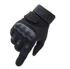 Logo Customization Military Hard Knuckle Full Finger Gloves Armor Gloves