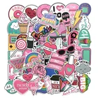 Lovely girls custom printing vinyl sticker waterproof sticker