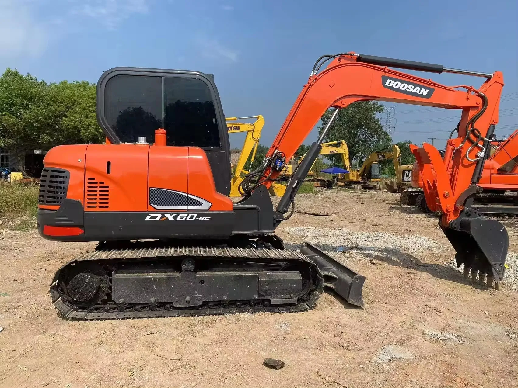 Used Mini Excavator Doosan Dx60 Excavators Made In Korea Doosan Small