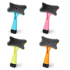Combs Manufacturer Wholesale Dog Cat Pet Cleaning Grooming Manual Pet Brush Blue Comb Compact Beauty Knot Opening Tool