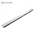 現代の照明器具 led リニアペンダントホワイトアクリル 40 ワット smd led シャンデリアペンダントライトビジネスホール会議室オフィス