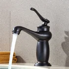 Xinyue factory Custom Black color Antique wall mount bathroom faucet