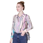 2019 Hot Sale Latest Girl's Polo Shirt Trendy Fashion Women Turn-down Blouse