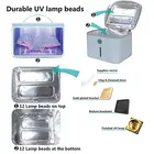 Hand Hand Bags Free Sample 59S Fashion Portable PU Makeup Bag UVC Ultraviolet Sanitizing Women Hand Bags