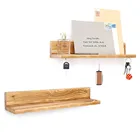 Magnetic Wooden Key Holder for Wall Modern Organizer