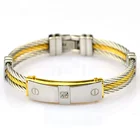 Hand made custom stainless steel unique bracelets for men
