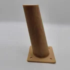 Top Quality Low Price 150mm Plastic Furniture Wood Grain Sofa Legs