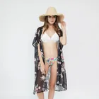 Fashionable Summer Women Chiffon Bikini Beach Cotton Scarf Shawl Clothing Pareo