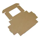 Custom Kraft Paper Jewelry Packaging Box With Window