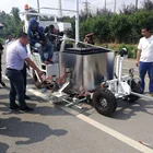 Thermoplastic Thermoplastic Road Marking LXD-618 Thermoplastic Road Marking Truck With Competive Price