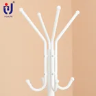 Durable in use home drying stainless steel coat rack