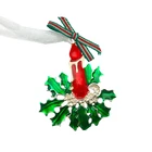 Christmas Decoration Supplies zinc alloy christmas festival decoration tree with hanging ornament
