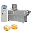 Twin screw extruder CE Puffed Food Corn Snacks Making Machine puffed corn snacks cheese ball making machine