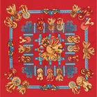 100% silk women satin fast delivery time custom head scarf silk hijab scarf muslim