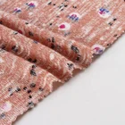 Fashion beautiful pattern for dress suit babi dress fabric flower dress