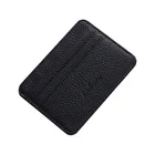 Hot minimalist Europe luxury fashion mens wallet Custom RFID leather credit ID Card holder