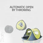 3-4 person waterproof windproof camping tent automatic popup tent for sale