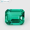 Emerald cut 8*10mm synthetic Colombian emerald stone