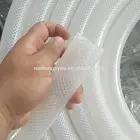 Eco-friendly food grade braid silicone rubber air hose Reinforced silicone tube