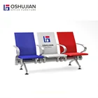 Modern style barber shop airport waiting room chairs with table