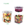 same size lids Clear disposable food plastic lunch box microwave safe PP container