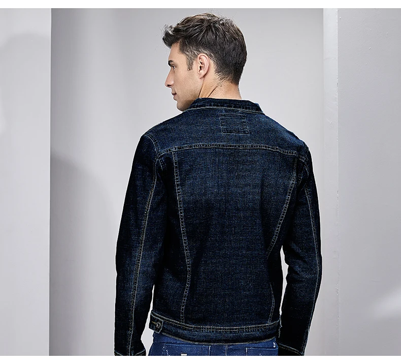 Custom logo Factory Graffiti Street Vintage Denim Fabrics Custom Denim Jacket Men Men's Jackets