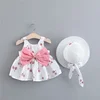 Summer Baby Girl Dress 2 Years Girl Frocks Bear Pattern with Cheap Price Leisure Dress