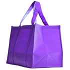 Eco Friendly Custom Reusable Grocery Shopping Foldable Non Woven Bag