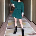 Maxnegio wholesale streetwear clothing long sleeve short dress Women\'s Clothing