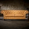 Britain classical design leather sofa Chesterfield sofa soft leather sofa set