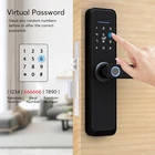 Biometric Lock Fingerprint Door Lock TTlock App WiFi Biometric Fingerprint Door Lock Digital Bluetooth Lock