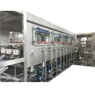 5 gallon water bottle washing filling capping packing machine / drinking pure water making