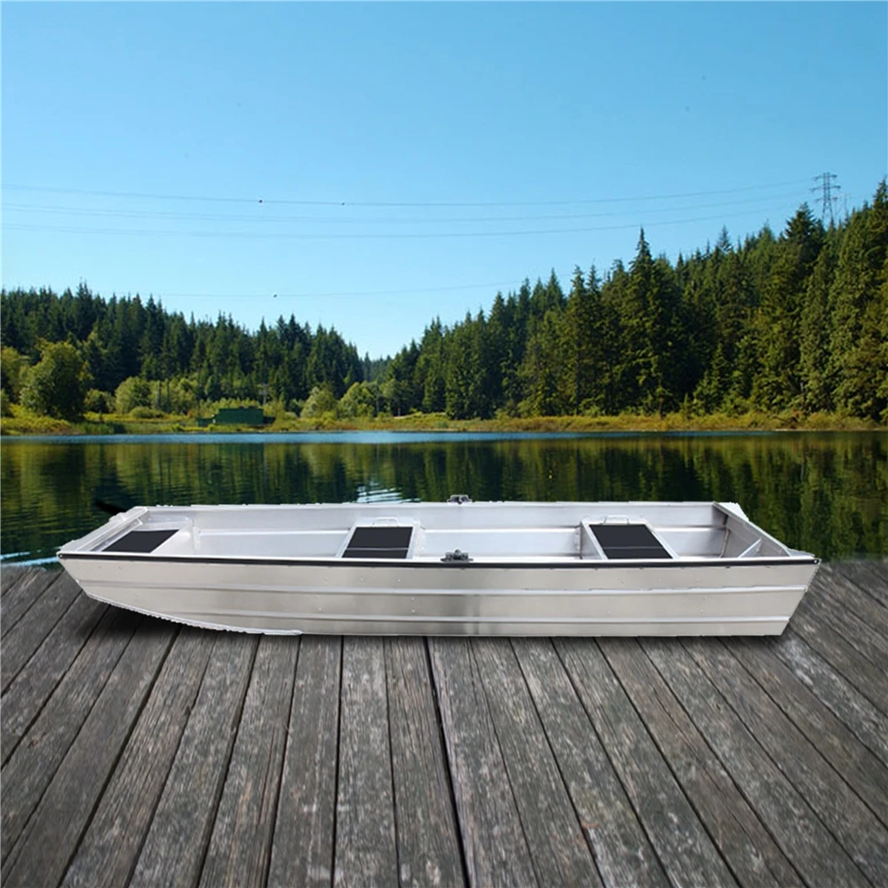 Kinocean 12ft цельносварной с плоским дном алюминиевая лодка Джон (11ft,12f...