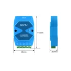 Logo Customization Serial Port GCAN-207 Communication Device Serial Port Baud Rate Support 600bps