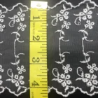 White Swiss Transparent White Shredded Milk Lace Fabric Textiles