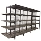 Double Sides Wire Mesh Back Panel australia supermarket shelf