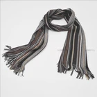 High Quality Wholesale Winter Fashion Acrylic Men'S Scarf With Tassel