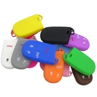 Colors Car Key Case Silicone Remote Key 4 Button